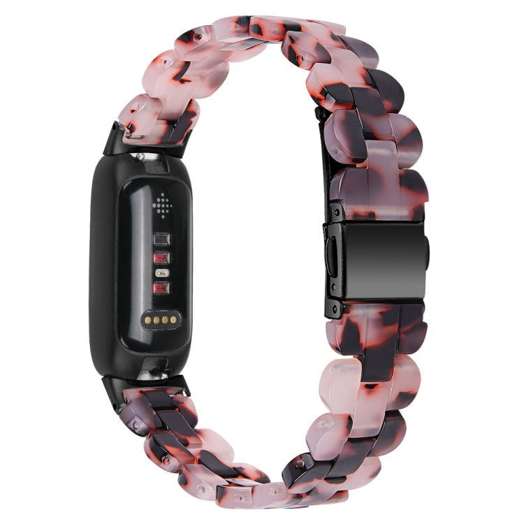 For Fitbit Inspire 3 Oval Resin Replacement Watch Band(Tortoise Flower) - free shipping - PMc TechLife - Order now!