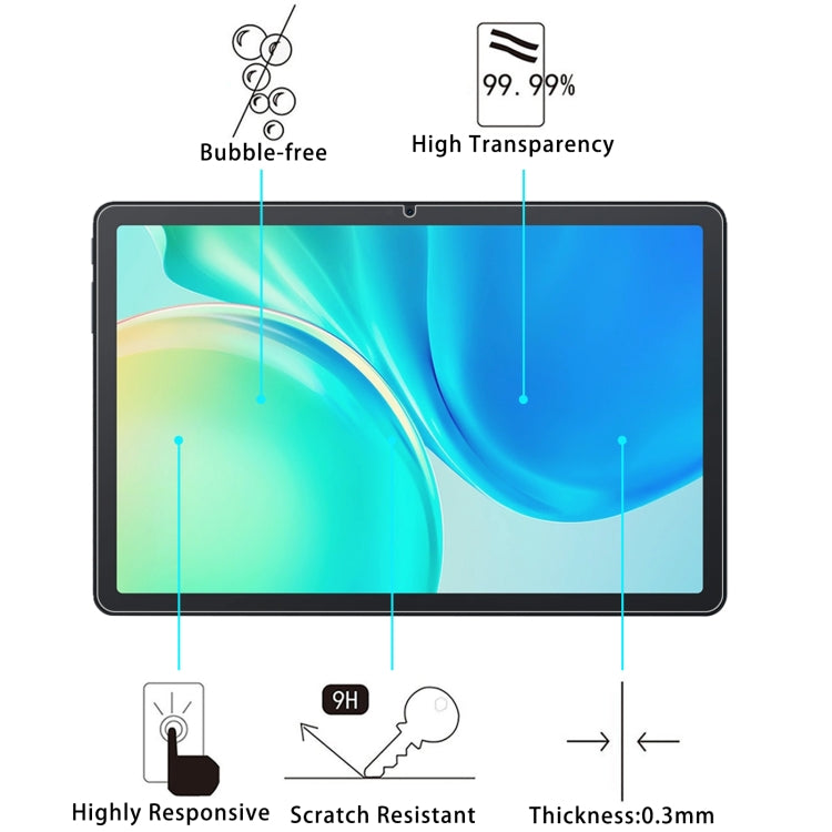 For Blackview Tab 90 WiFi 11 2pcs 9H 0.3mm Explosion-proof Tempered Glass Film - Others by PMC TechLife | Online Shopping South Africa | PMC TechLife