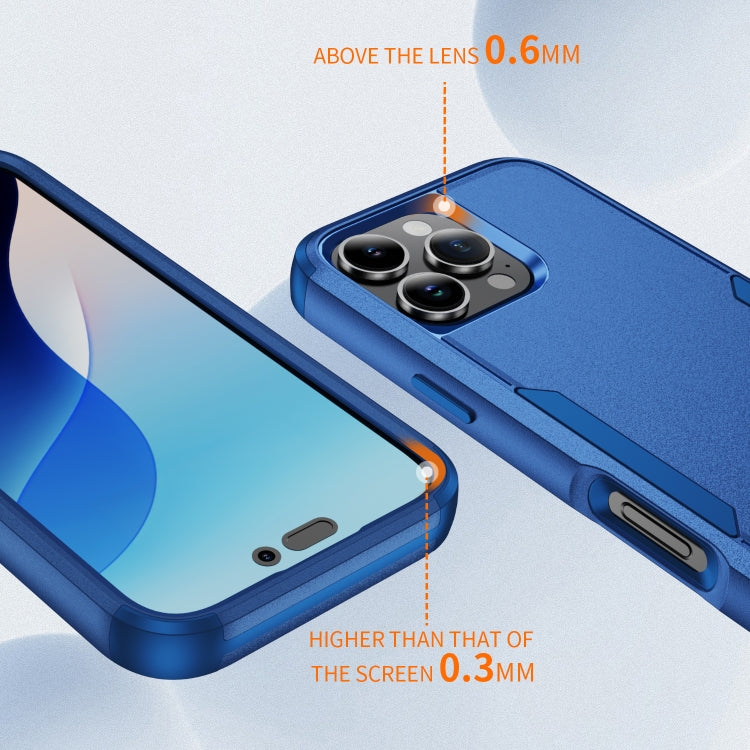 For iPhone 16 Pro Commuter Shockproof TPU + PC Phone Case(Royal Blue) - iPhone 16 Pro Cases by PMC TechLife | Online Shopping South Africa | PMC TechLife | Buy Now Pay Later Mobicred