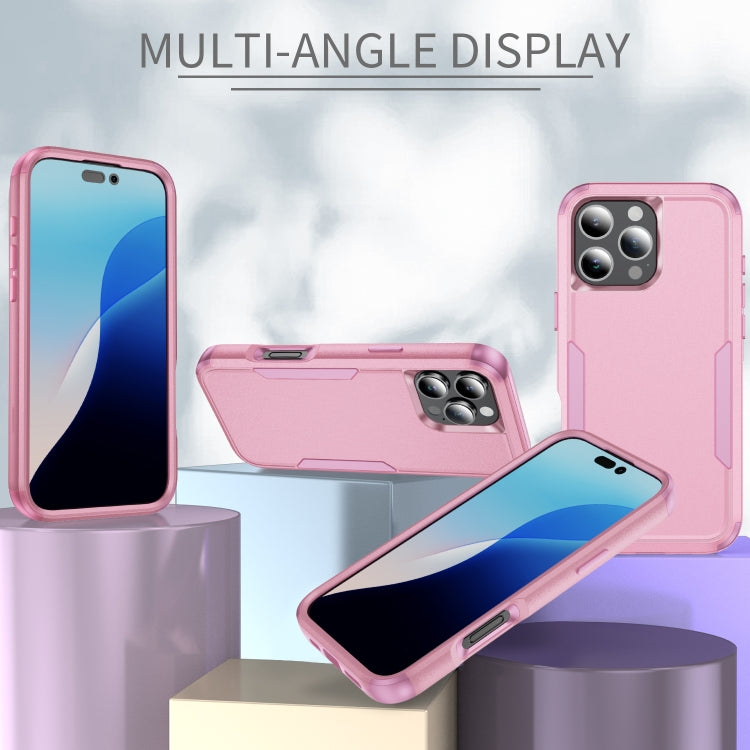 For iPhone 16 Pro Commuter Shockproof TPU + PC Phone Case(Pink) - iPhone 16 Pro Cases by PMC TechLife | Online Shopping South Africa | PMC TechLife | Buy Now Pay Later Mobicred