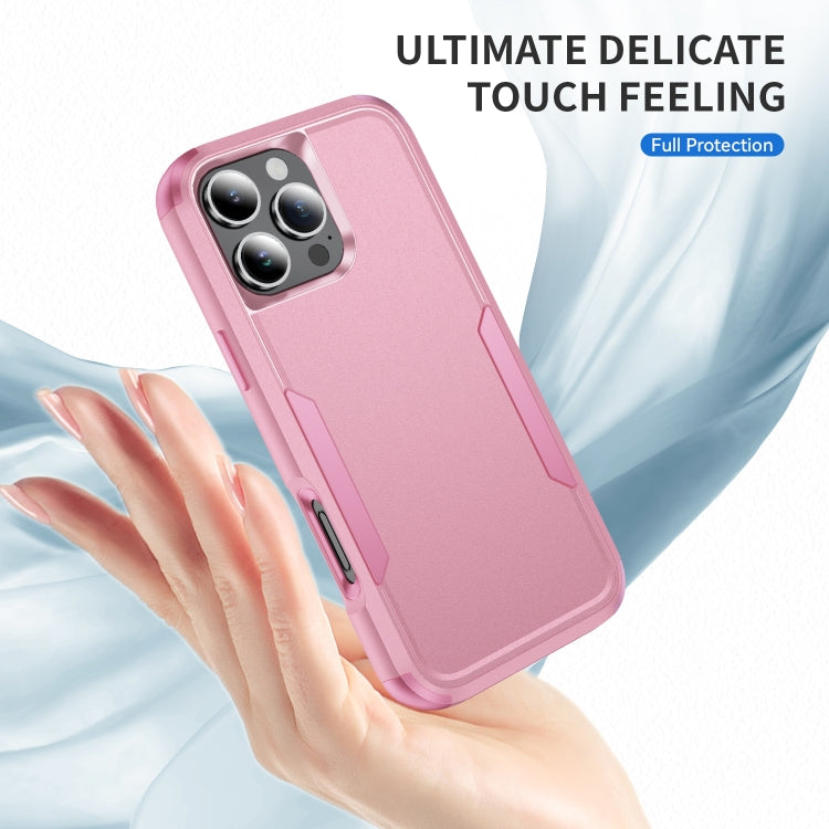 For iPhone 16 Pro Commuter Shockproof TPU + PC Phone Case(Pink) - iPhone 16 Pro Cases by PMC TechLife | Online Shopping South Africa | PMC TechLife | Buy Now Pay Later Mobicred