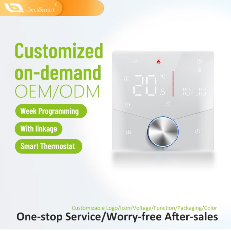 BHT-009GCLW Boiler Heating WiFi Smart Home LED Thermostat(Black) - free shipping - PMC TechLife - Order now!