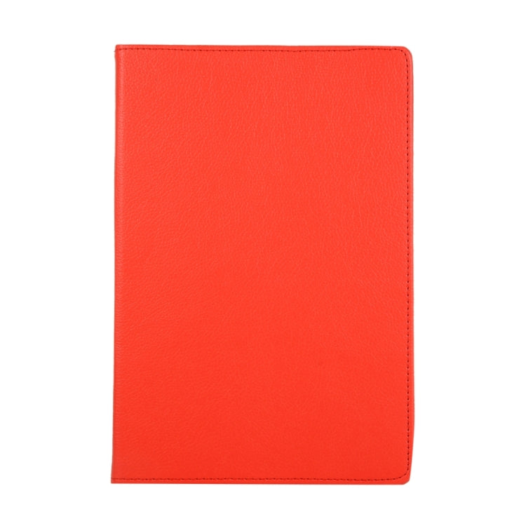 For Samsung Galaxy Tab S9 Ultra Litchi Texture 360 Degrees Rotation Holder Leather Tablet Case(Red) - free shipping - PMC Jewellery - Order now!