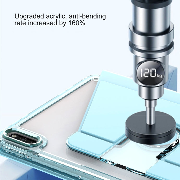 For Huawei MatePad 10.4 Clear 360 Rotation Stand Smart Leather Tablet Case(Black) - Huawei by PMC TechLife | Online Shopping South Africa | PMC TechLife | Buy Now Pay Later Mobicred