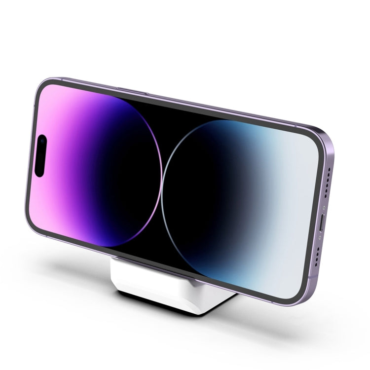 For Samsung Galaxy Watch 6 / 6 Classic Smart Watch Silicone Charging Bracket(White) - Charger by PMC TechLife | Online Shopping South Africa | PMC TechLife