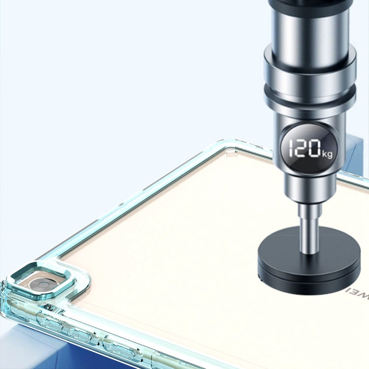 For Huawei MatePad T10 / T10S Clear Acrylic Shockproof Tablet Case(Purple) - Huawei by PMC TechLife | Online Shopping South Africa | PMC TechLife | Buy Now Pay Later Mobicred