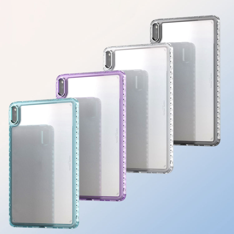 For Huawei MatePad 10.4 Clear Acrylic Shockproof Tablet Case(White) - free shipping - PMC TechLife - Order now!