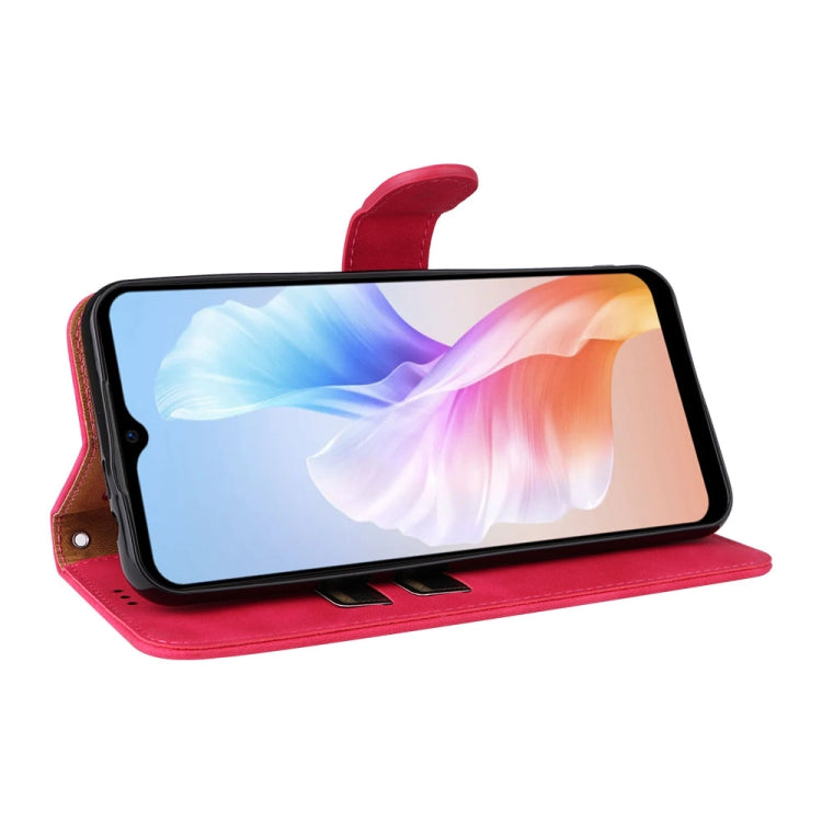 For Doogee X98 / X98 Pro Skin Feel Magnetic Flip Leather Phone Case(Rose Red) - free shipping - PMC TechLife - Order now!