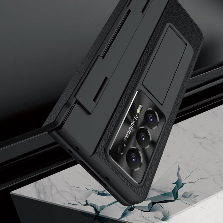 For Honor Magic V2 Shield Series Integrated Folding Phone Case(Gold) - Honor Cases by PMC TechLife | Online Shopping South Africa | PMC TechLife | Buy Now Pay Later Mobicred