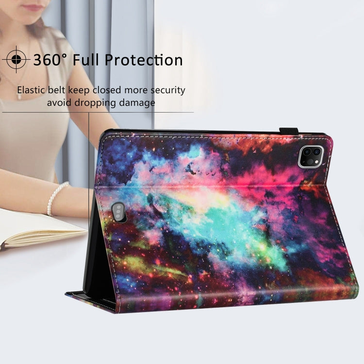 For iPad Pro 11 2024 Sewing Litchi Texture Smart Leather Tablet Case(Starry Sky) - iPad Pro 11 2024 Cases by PMC TechLife | Online Shopping South Africa | PMC TechLife | Buy Now Pay Later Mobicred