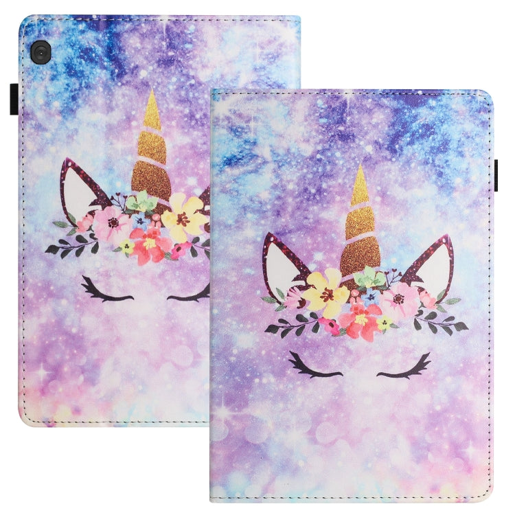 For Lenovo Tab M10 Sewing Litchi Texture Smart Leather Tablet Case(Smiling Face) - Lenovo by PMC TechLife | Online Shopping South Africa | PMC TechLife | Buy Now Pay Later Mobicred