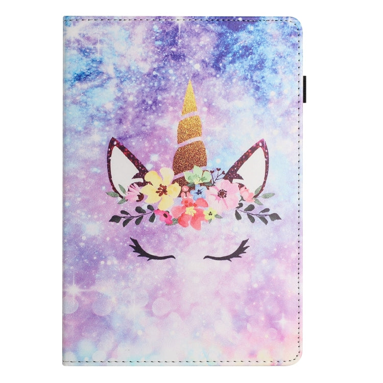 For Lenovo Tab M10 Sewing Litchi Texture Smart Leather Tablet Case(Smiling Face) - Lenovo by PMC TechLife | Online Shopping South Africa | PMC TechLife | Buy Now Pay Later Mobicred