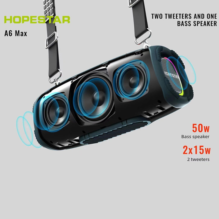 HOPESTAR A6 Max IPX6 Waterproof Outdoor Portable Bluetooth Speaker(Camouflage) - free shipping - PMC Jewellery - Order now!
