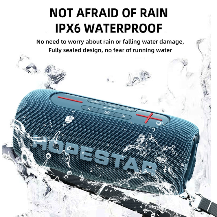 HOPESTAR P32Max 55W IPX6 Waterproof Portable Wireless Bluetooth Speaker(Black) - free shipping - PMC Jewellery - Order now!