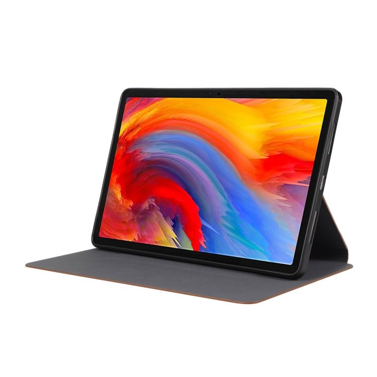 For Lenovo Tab M11 / Xiaoxin Pad 11 2024 Simple Crazy Horse Leather Tablet Case(Brown) - free shipping - PMC Jewellery - Order now!