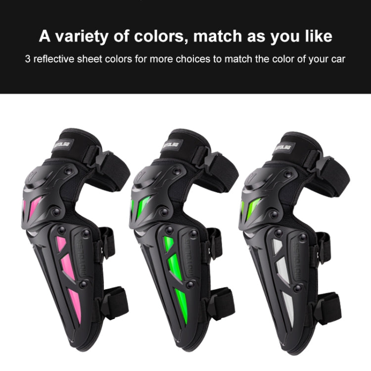 Motolsg MT-05 Motorcycle Bicycle Riding Protective Gear 2 in 1 Knee Pads(Green) - free shipping - PMC TechLife - Order now!