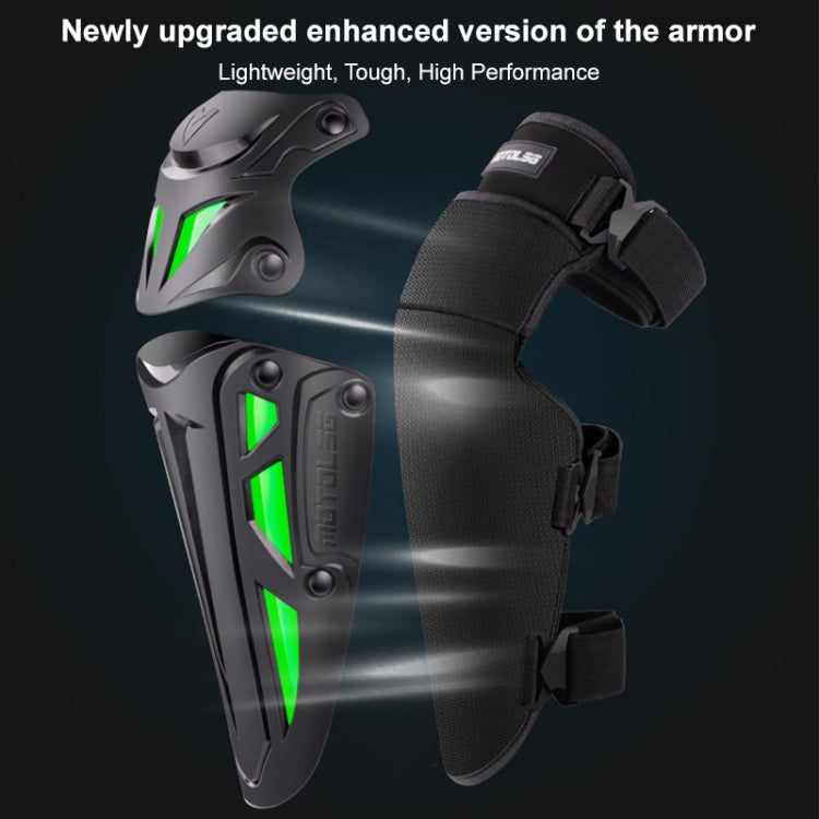 Motolsg MT-05 Motorcycle Bicycle Riding Protective Gear 4 in 1 Elbow Pads(Green) - free shipping - PMC TechLife - Order now!