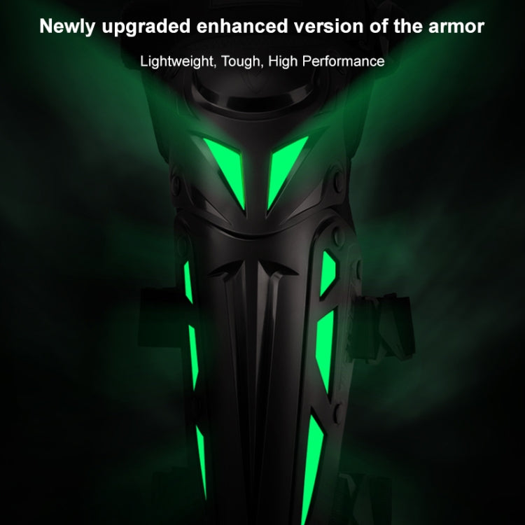 Motolsg MT-05 Motorcycle Bicycle Riding Protective Gear 2 in 1 Knee Pads(Green) - free shipping - PMC TechLife - Order now!