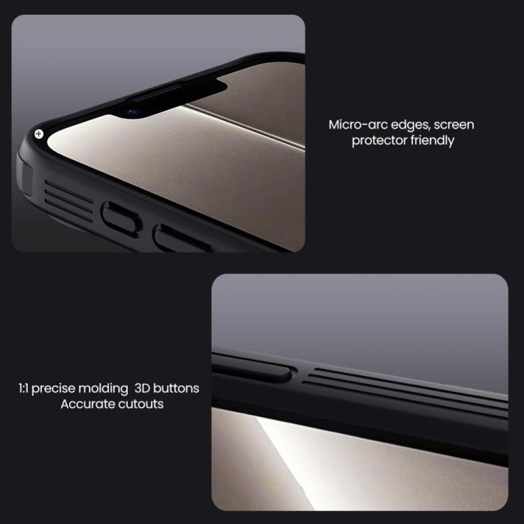 For iPhone 16e NILLKIN CamShield Pro PC Phone Case(Blue) - iPhone 16e Cases by NILLKIN | Online Shopping South Africa | PMC TechLife | Buy Now Pay Later Mobicred