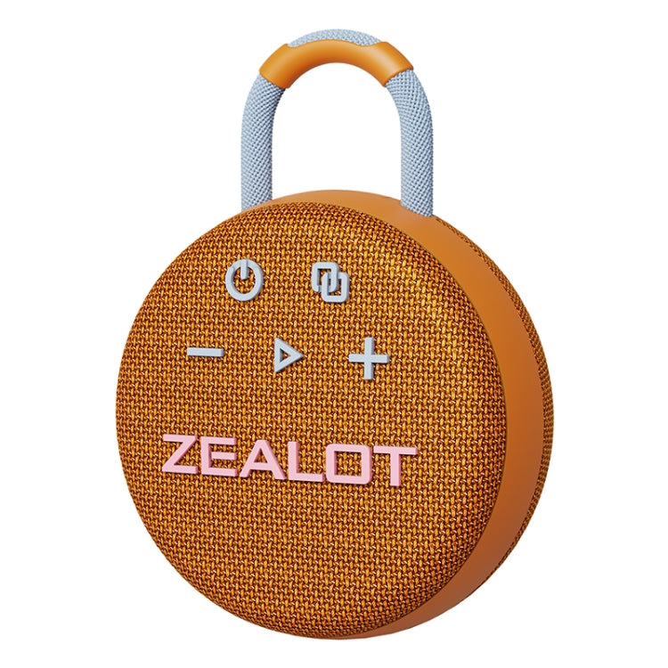 Zealot S77 IPX7 Waterproof Portable Wireless Bluetooth Speaker(Orange) - free shipping - PMC Jewellery - Order now!