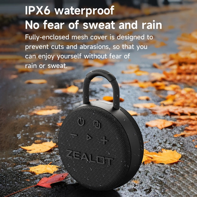 Zealot S77 IPX7 Waterproof Portable Wireless Bluetooth Speaker(Orange) - free shipping - PMC Jewellery - Order now!