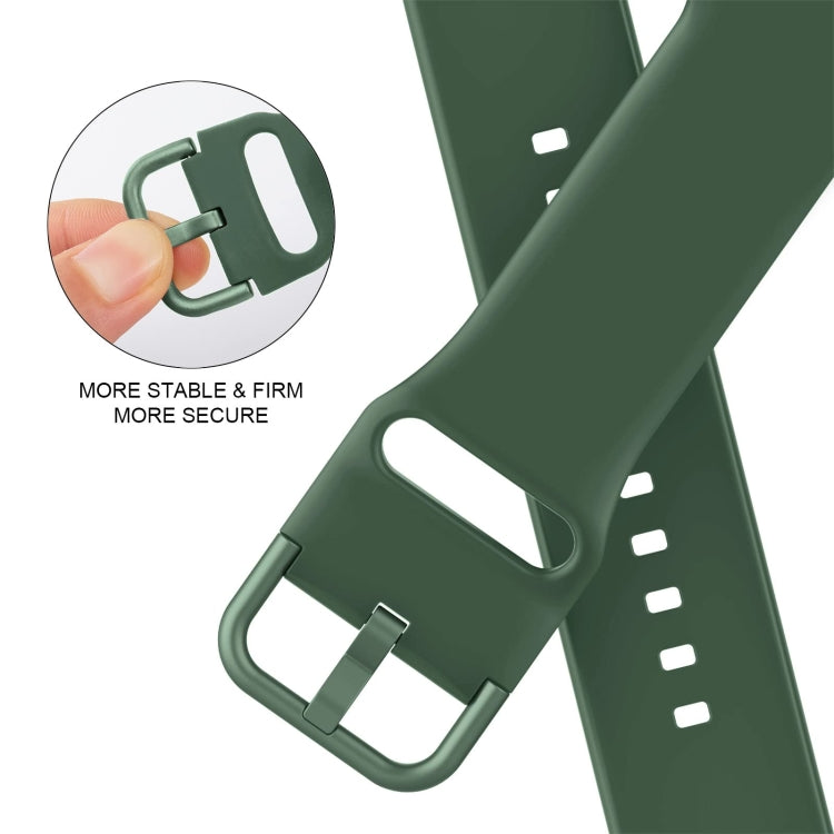 For Apple Watch SE 2022 44mm Pin Buckle Silicone Watch Band(Clover) - free shipping - PMC TechLife - Order now!