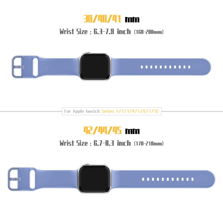 For Apple Watch Series 7 45mm Pin Buckle Silicone Watch Band(Cyan Blue) - free shipping - PMC TechLife - Order now!