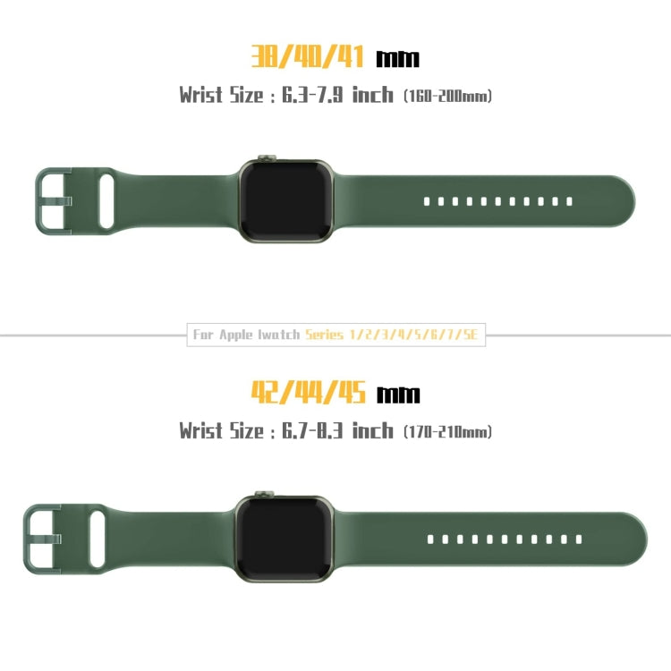 For Apple Watch SE 2023 40mm Pin Buckle Silicone Watch Band(Clover) - free shipping - PMC TechLife - Order now!