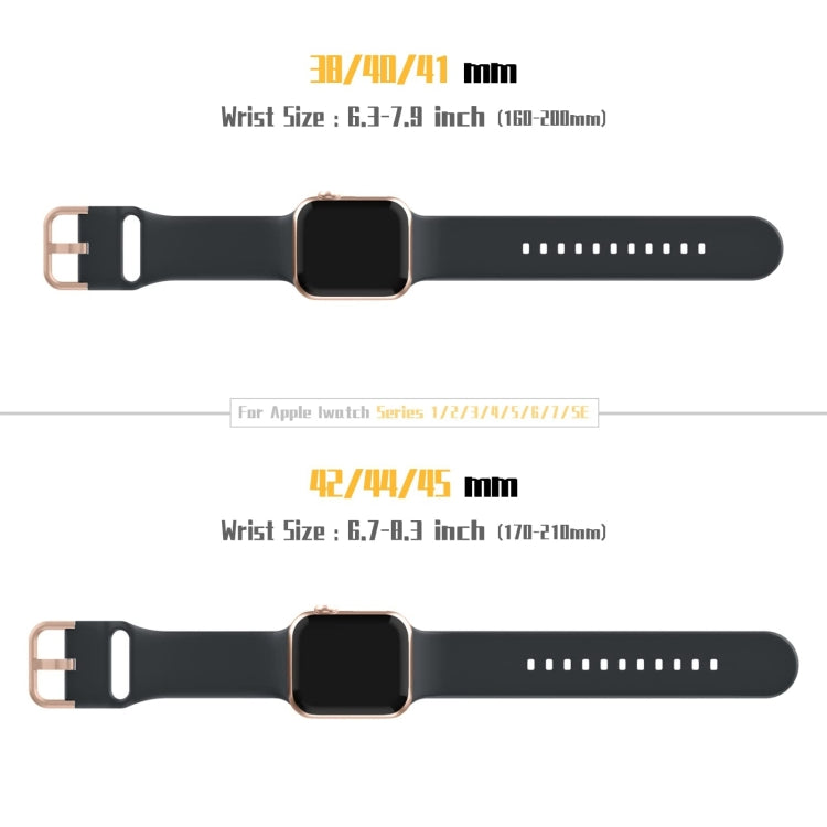 For Apple Watch SE 2023 40mm Pin Buckle Silicone Watch Band(Dark Grey) - free shipping - PMC TechLife - Order now!