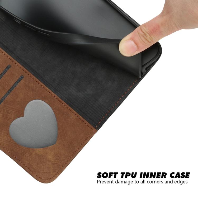 For iPhone 17 Pro Side Buckle Double Fold Hand Strap Leather Phone Case(Brown) - free shipping - PMc TechLife - Order now!