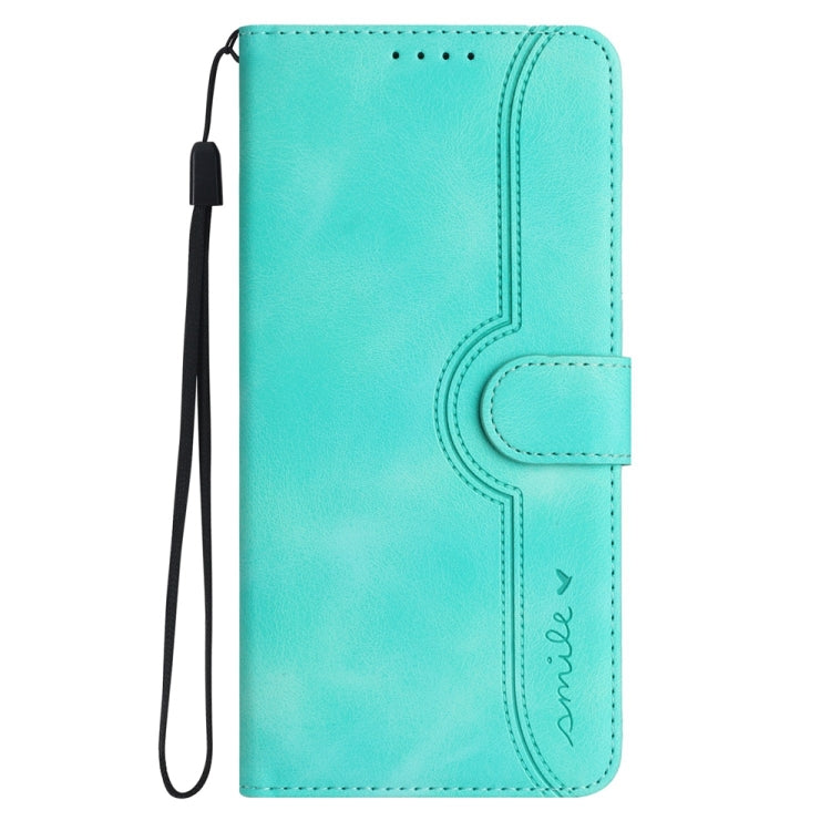For Motorola Edge 5G 2024 Heart Pattern Skin Feel Leather Phone Case(Light Blue) - Motorola Cases by PMC Jewellery | Online Shopping South Africa | PMC Jewellery | Buy Now Pay Later Mobicred