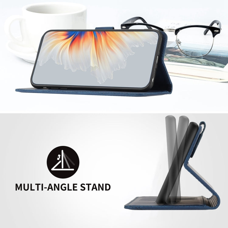 For Motorola Moto G Stylus 5G 2024 Heart Pattern Skin Feel Leather Phone Case(Royal Blue) - Motorola Cases by PMC Jewellery | Online Shopping South Africa | PMC Jewellery | Buy Now Pay Later Mobicred