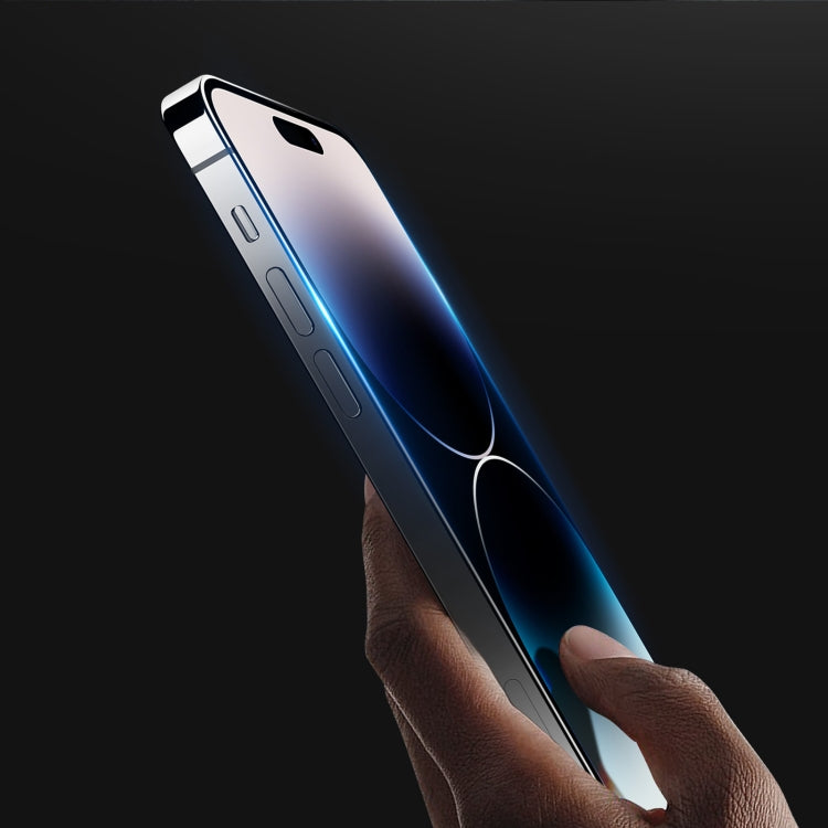 For iPhone 15 Pro 10pcs DUX DUCIS 0.33mm 9H Medium Alumina Tempered Glass Film - free shipping - PMC Jewellery - Order now!