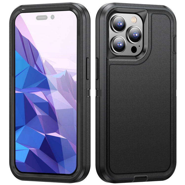 For iPhone 15 Pro Life Waterproof Rugged Phone Case(Black) - iPhone 15 Pro Cases by PMC TechLife | Online Shopping South Africa | PMC TechLife | Buy Now Pay Later Mobicred