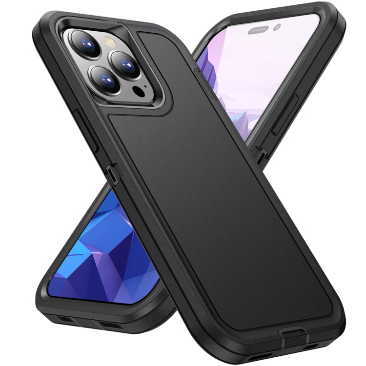 For iPhone 15 Pro Life Waterproof Rugged Phone Case(Black) - iPhone 15 Pro Cases by PMC TechLife | Online Shopping South Africa | PMC TechLife | Buy Now Pay Later Mobicred