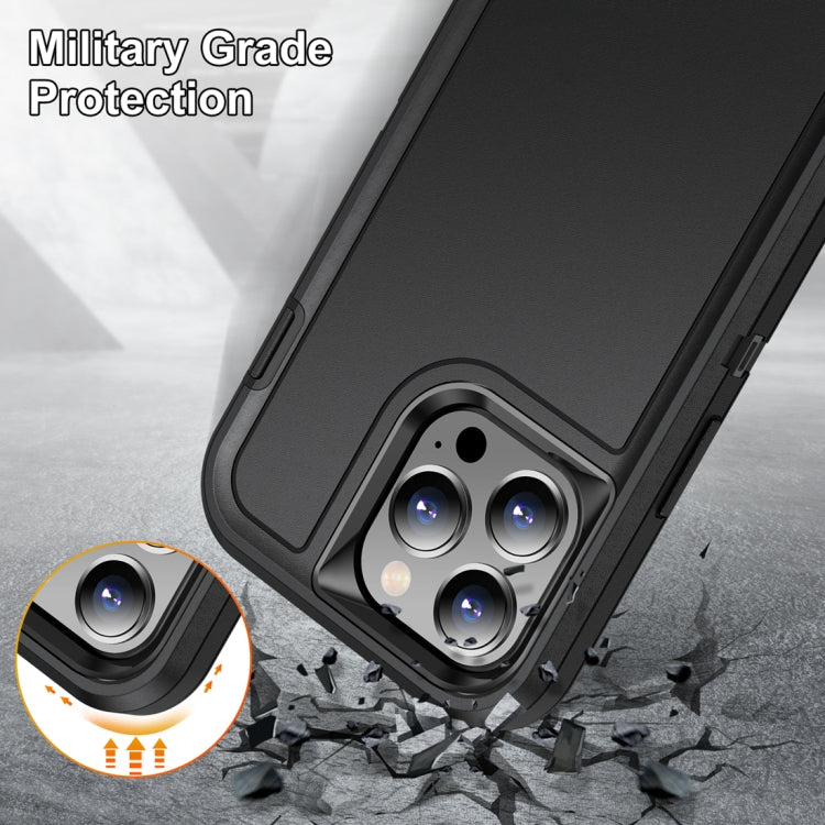 For iPhone 15 Pro Life Waterproof Rugged Phone Case(Black) - iPhone 15 Pro Cases by PMC TechLife | Online Shopping South Africa | PMC TechLife | Buy Now Pay Later Mobicred