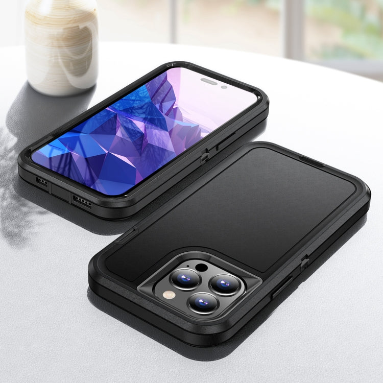 For iPhone 15 Pro Life Waterproof Rugged Phone Case(Black) - iPhone 15 Pro Cases by PMC TechLife | Online Shopping South Africa | PMC TechLife | Buy Now Pay Later Mobicred