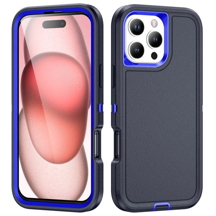 For iPhone 16 Pro Life Waterproof Rugged Phone Case(Dark Blue + Royal Blue) - iPhone 16 Pro Cases by PMC TechLife | Online Shopping South Africa | PMC TechLife | Buy Now Pay Later Mobicred