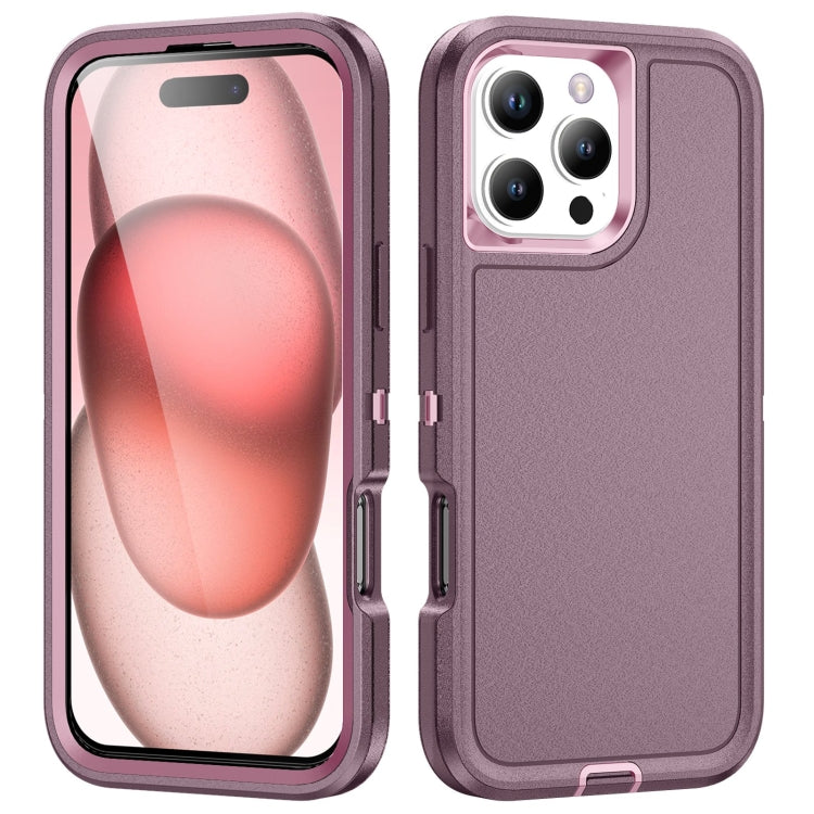 For iPhone 16 Pro Life Waterproof Rugged Phone Case(Purple + Pink) - iPhone 16 Pro Cases by PMC TechLife | Online Shopping South Africa | PMC TechLife | Buy Now Pay Later Mobicred