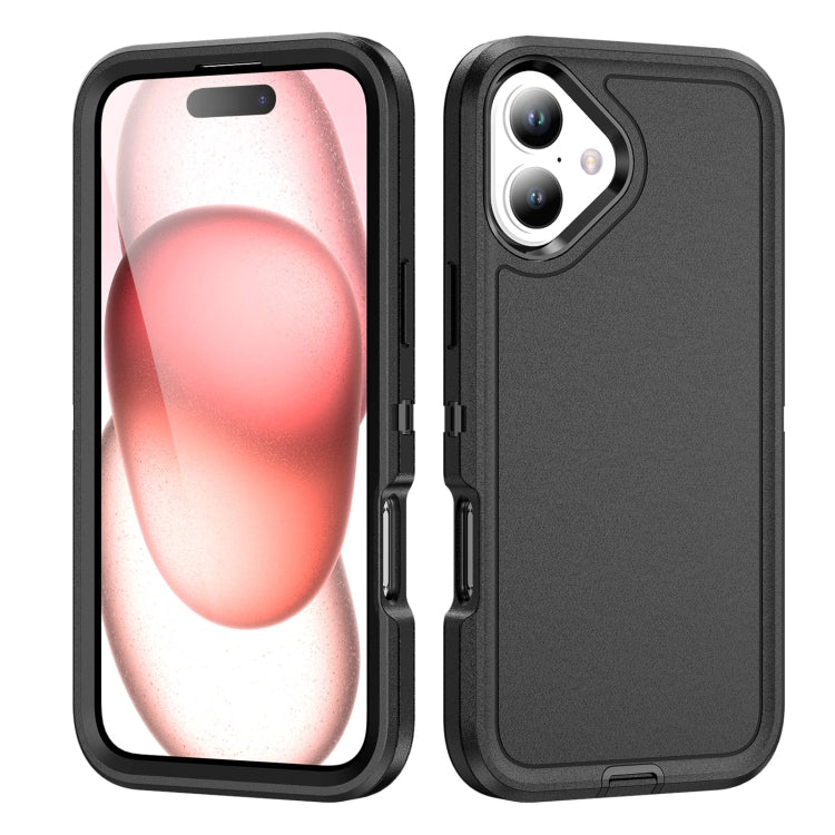 For iPhone 16 Life Waterproof Rugged Phone Case(Black) - iPhone 16 Cases by PMC TechLife | Online Shopping South Africa | PMC TechLife | Buy Now Pay Later Mobicred
