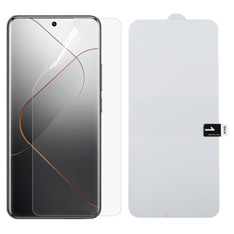 For Xiaomi 14 Pro / 14 Ultra Full Screen Protector Explosion-proof Hydrogel Film - 14 Pro Tempered Glass by PMC TechLife | Online Shopping South Africa | PMC TechLife