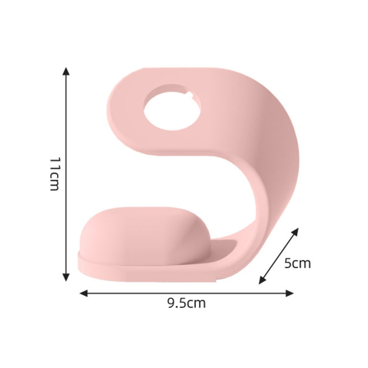 For Apple Watch Series Smart Watch U-shaped Silicone Charging Holder(Colorful) - Charger / Holder by PMC TechLife | Online Shopping South Africa | PMC TechLife | Buy Now Pay Later Mobicred