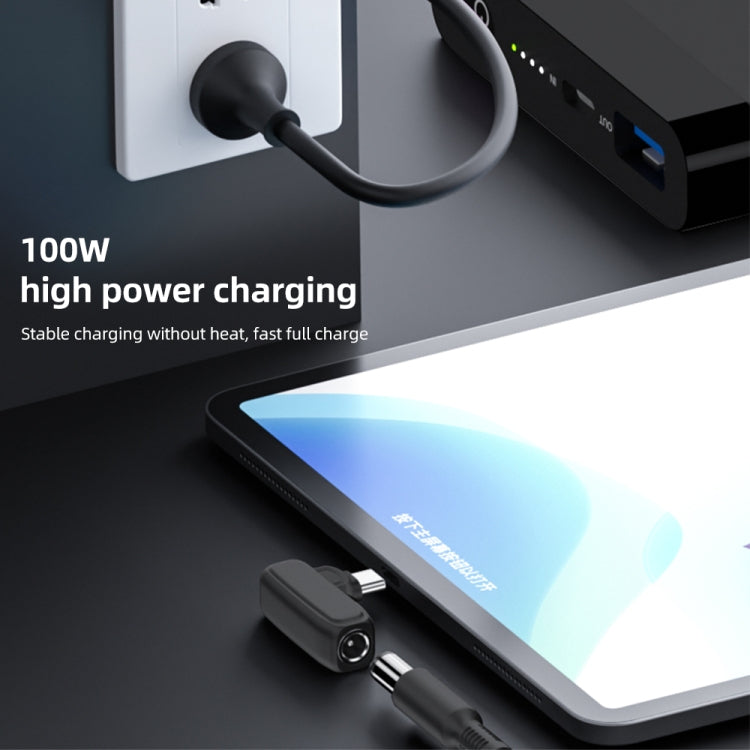 100W P 3.0X1.1mm Female to USB-C/Type-C Male Plug Charging Adapter - Universal Power Adapter by PMC TechLife | Online Shopping South Africa | PMC TechLife | Buy Now Pay Later Mobicred
