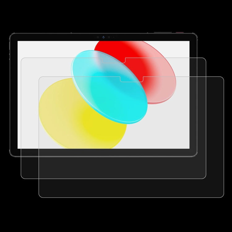 For Ulefone Tab A8 2pcs 9H 0.3mm Explosion-proof Tempered Glass Film - Others by PMC Jewellery | Online Shopping South Africa | PMC Jewellery | Buy Now Pay Later Mobicred