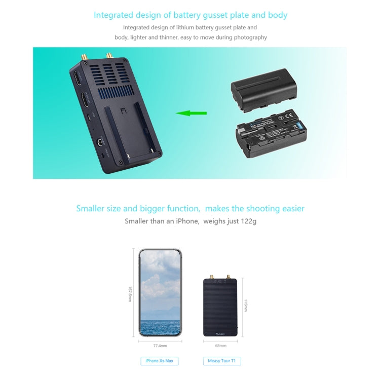 Measy T1 4K HDMI 2.0 Wireless Audio Video Transmitter Receiver Extender Transmission System, Transmission Distance: 200m, UK Plug(Black) - free shipping - PMc TechLife - Order now!