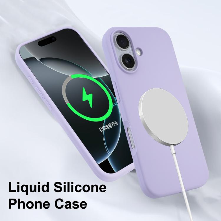 For iPhone 16 Plus Liquid Silicone Full Coverage MagSafe Phone Case(Red) - iPhone 16 Plus Cases by PMC Jewellery | Online Shopping South Africa | PMC Jewellery | Buy Now Pay Later Mobicred