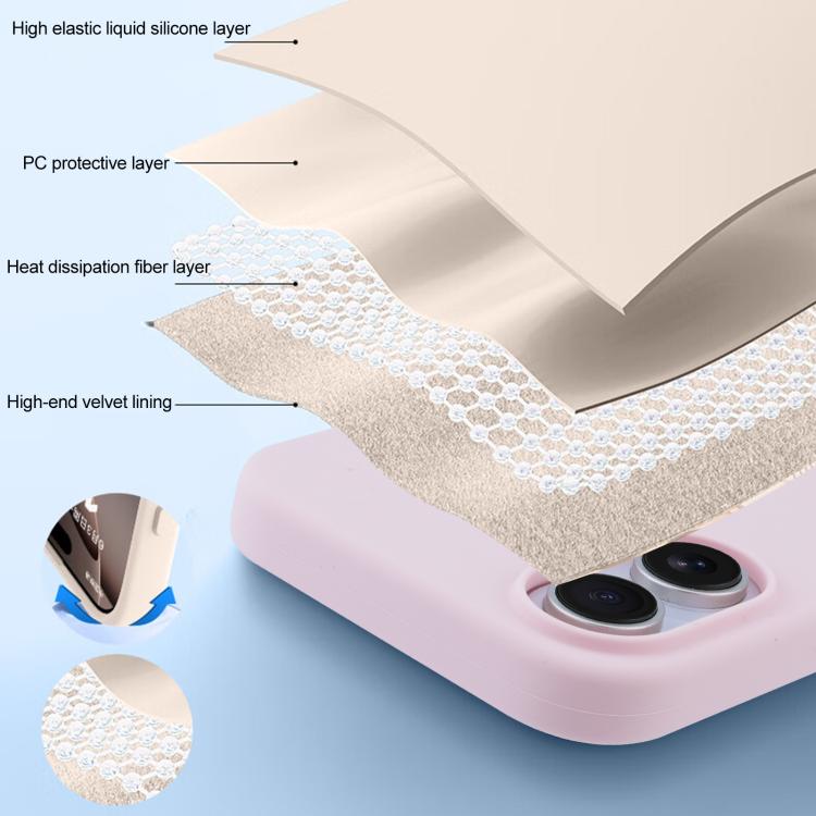 For iPhone 16 Liquid Silicone Full Coverage MagSafe Phone Case(White) - free shipping - PMC Jewellery - Order now!