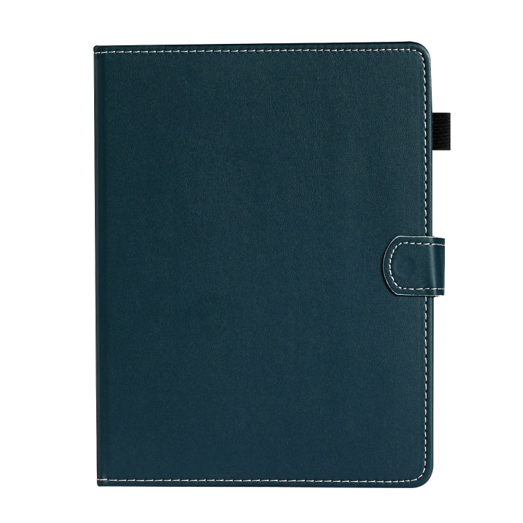 For 10 inch Universal Solid Color Horizontal Flip Leather Case with Card Slots & Holder & Pen Slot(Dark Green) - free shipping - PMC TechLife - Order now!