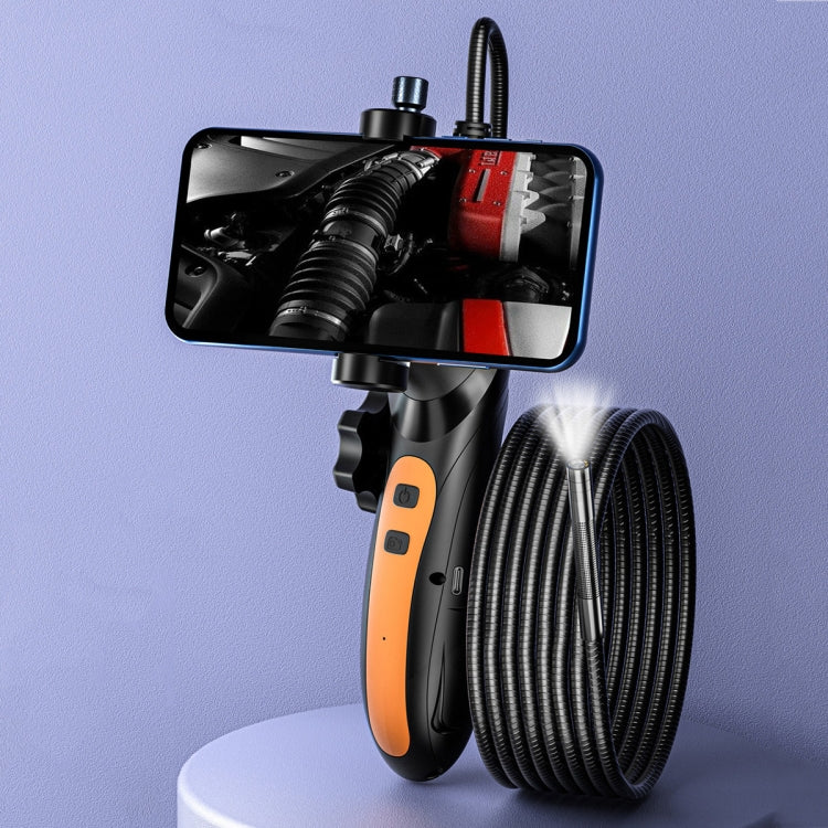 F180 8mm Lens 360 degree Free Spins Automotive Repair Endoscope, Spec:2m Soft Tube - free shipping - PMC TechLife - Order now!