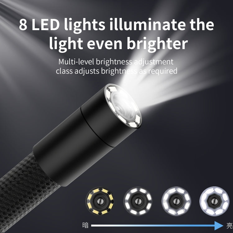 F180 8mm Lens 360 degree Free Spins Automotive Repair Endoscope, Spec:3m Soft Tube -  by PMC TechLife | Online Shopping South Africa | PMC TechLife | Buy Now Pay Later Mobicred